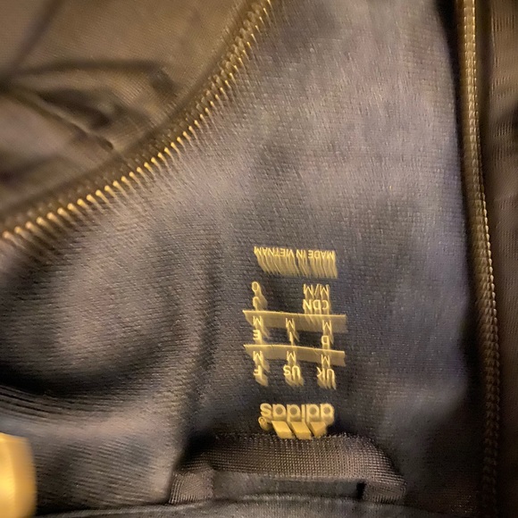 Adidas 100% Polyester Zipper Jacket - Picture 3 of 3